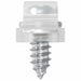 LED Strip Clips 23,8 mm 12 st Doorzichtig Kunststof en Ijzer