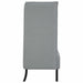 Hoge Rug Bank 101cm Lichtgrijs Stof