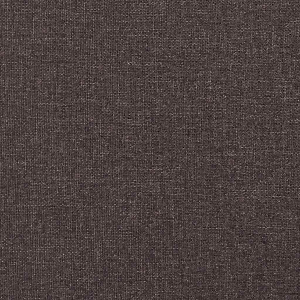 Hoge Rug Bank 101cm Donkerbruin Stof