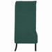 Hoge Rug Bank Donkergroen 109 x 56 x 121 cm Stof
