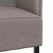 Hoge Rug Bank 101cm Taupe Stof