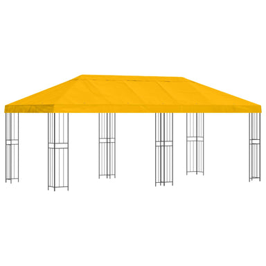 Tuinprieel 6 x 3 m Geel Polyester en staal 190 gsm