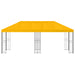 Tuinprieel 6 x 3 m Geel Polyester en staal 190 gsm