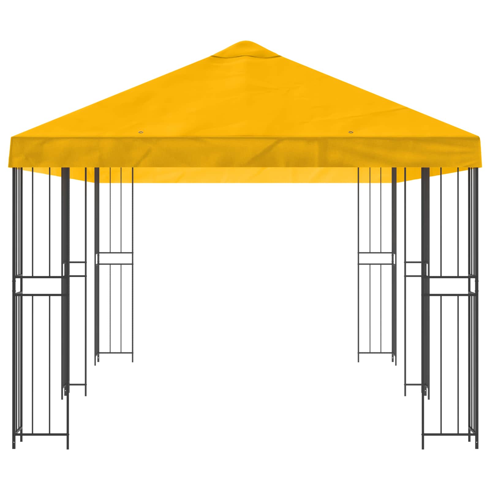 Tuinprieel 6 x 3 m Geel Polyester en staal 190 gsm