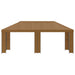 Tuinprieel 6 x 3 m Beige Polyester en staal 190 gsm