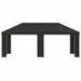 Tuinprieel 6 x 3 m Antracietkleurig Polyester en staal 190 gsm