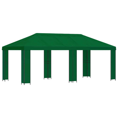 Tuinprieel 6 x 3 m Groen Polyester en staal 190 gsm
