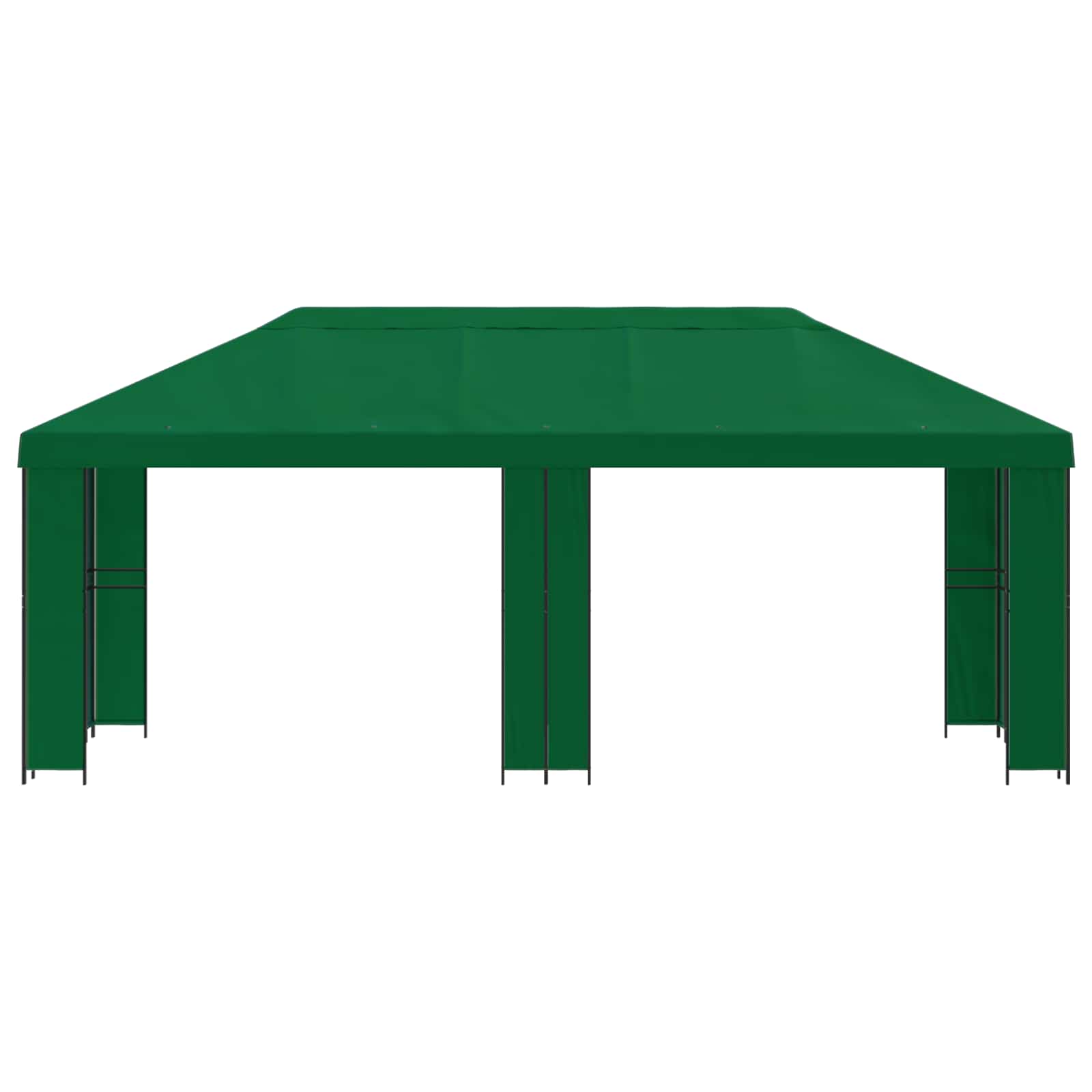 Tuinprieel 6 x 3 m Groen Polyester en staal 190 gsm