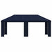 Tuinprieel 6 x 3 m Blauw Polyester en staal 190 gsm