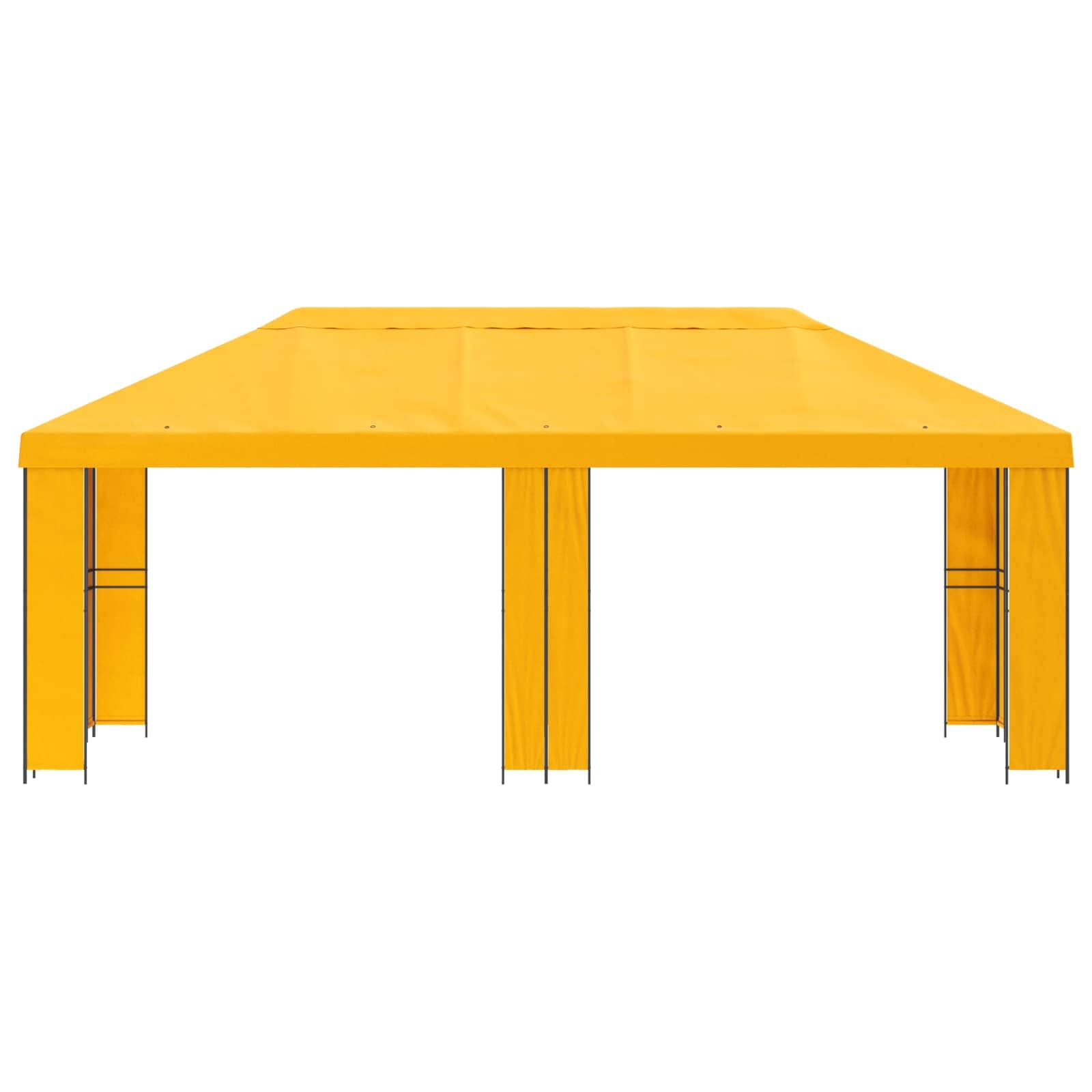 Tuinprieel 6 x 3 m Geel Polyester en staal 190 gsm
