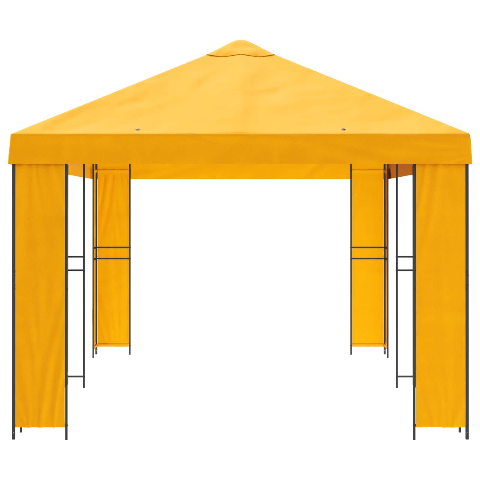 Tuinprieel 6 x 3 m Geel Polyester en staal 190 gsm