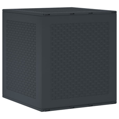 Opbergbox met opslag Antraciet 55 x 53 x 57 cm Polypropyleen