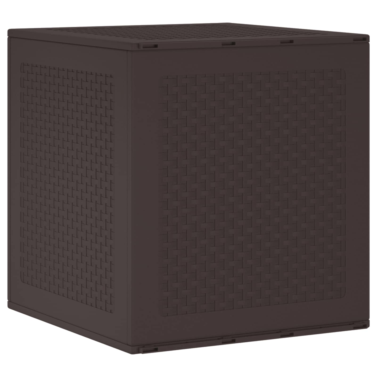 Opbergbox met opslag Bruin 55 x 53 x 57 cm Polypropyleen