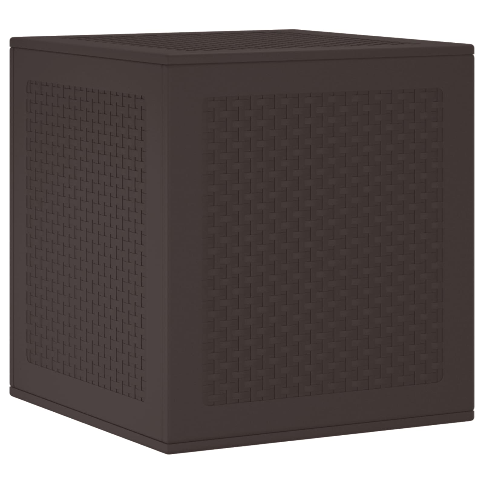 Opbergbox met opslag Bruin 55 x 53 x 57 cm Polypropyleen