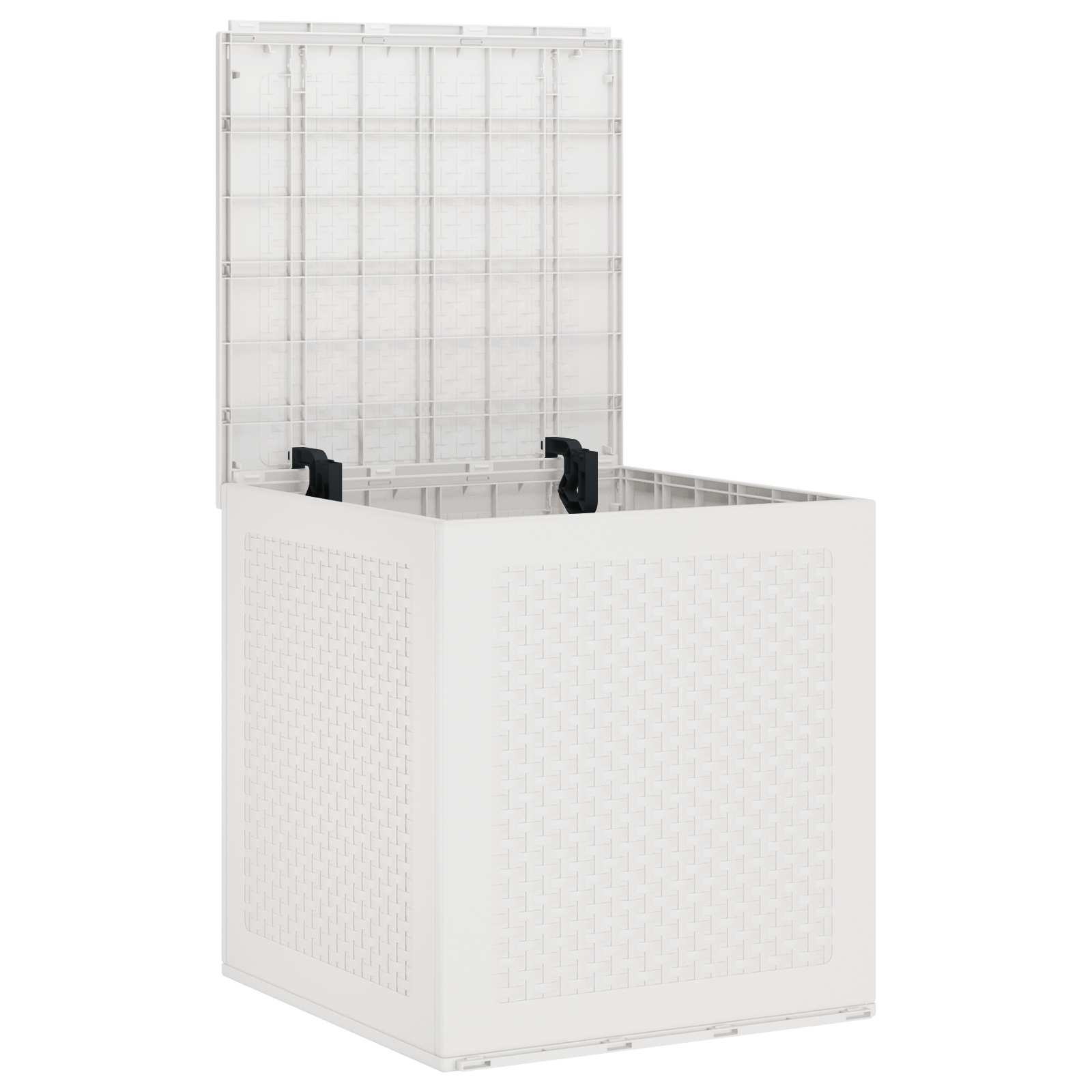 Opbergbox met opslag Wit 55 x 53 x 57 cm Polypropyleen