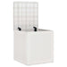 Opbergbox met opslag Wit 55 x 53 x 57 cm Polypropyleen