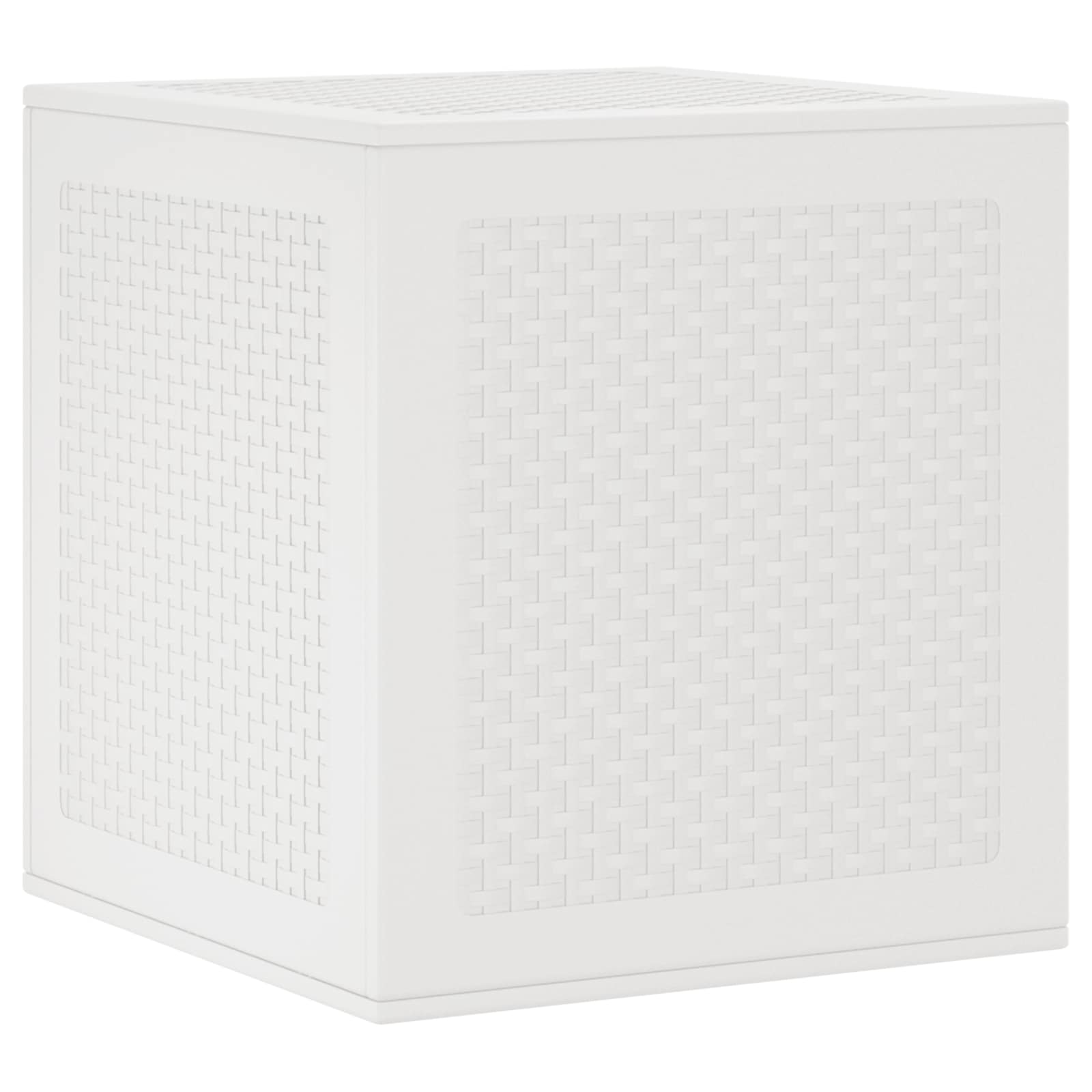 Opbergbox met opslag Wit 55 x 53 x 57 cm Polypropyleen