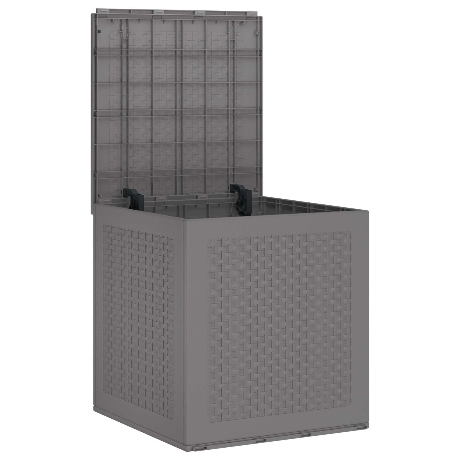 Opbergbox met opslag Lichtgrijs 55 x 53 x 57 cm Polypropyleen