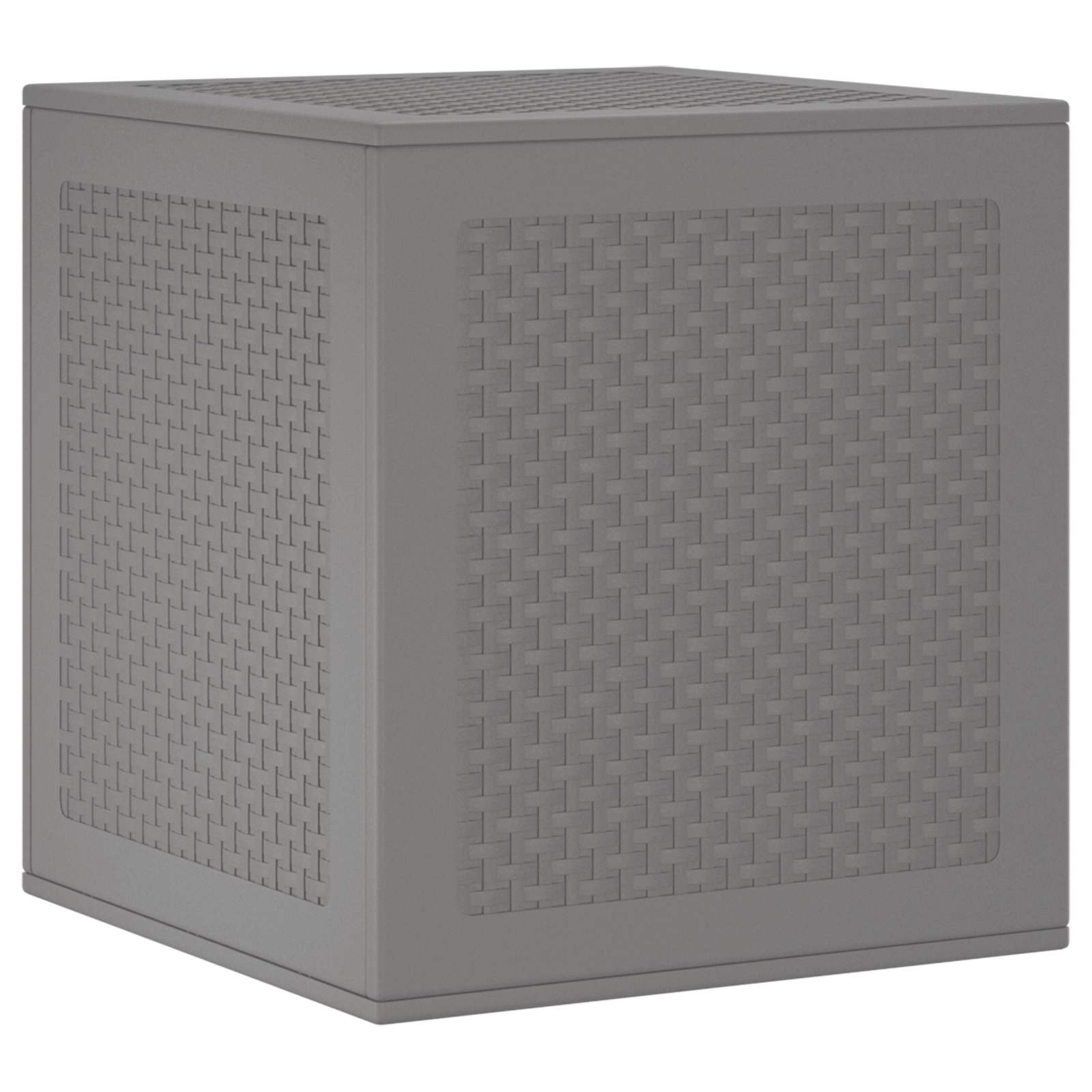 Opbergbox met opslag Lichtgrijs 55 x 53 x 57 cm Polypropyleen