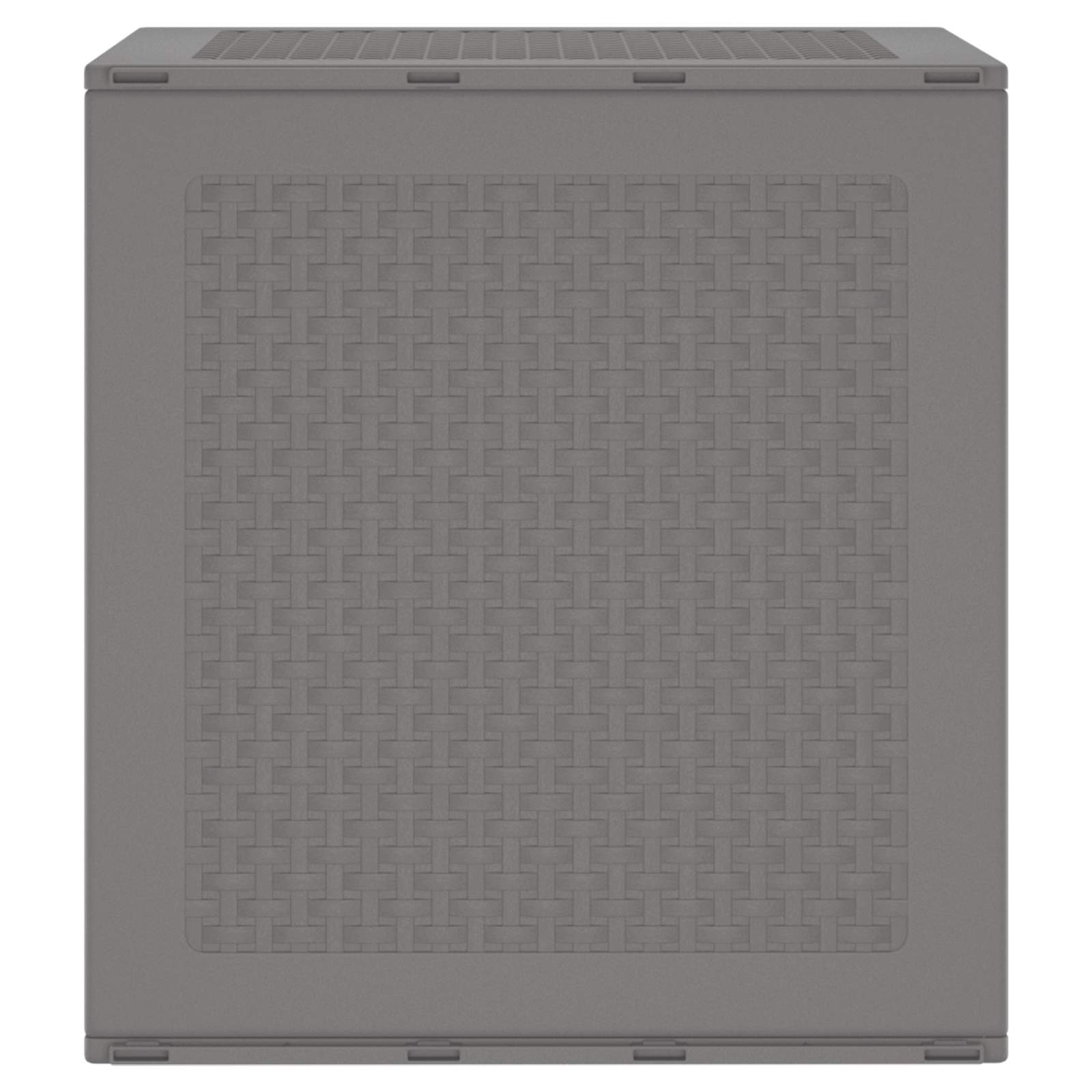 Opbergbox met opslag Lichtgrijs 55 x 53 x 57 cm Polypropyleen