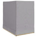 Dubbele ligbed Verstelbaar Grijs 205 x 129 x 200 cm poly rattan
