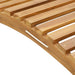 Ligstoel Bruin 198 x 55 x 58,5 cm Massief Teakhout