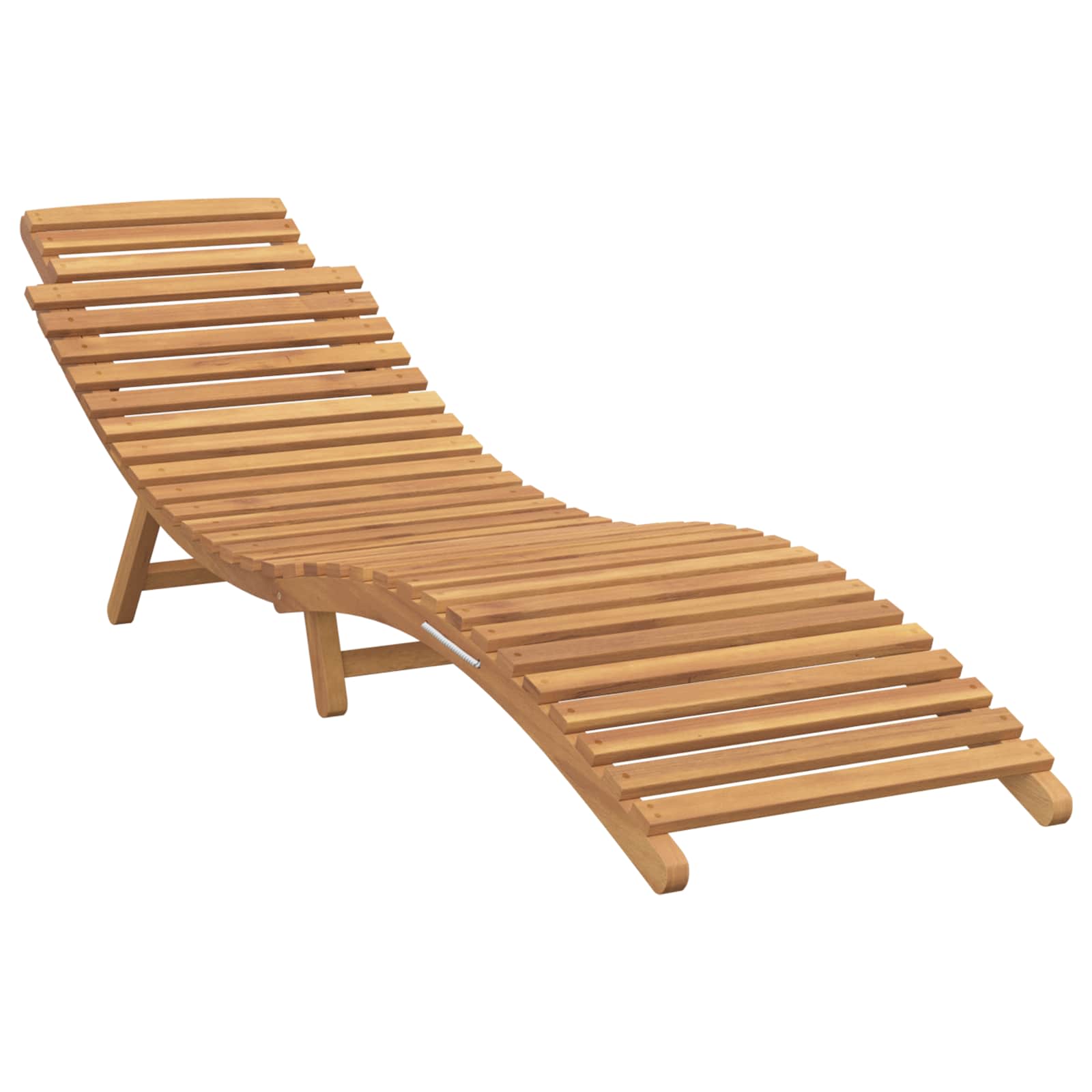 Ligstoel Bruin 198 x 55 x 58,5 cm Massief Teakhout