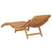 Ligstoel Bruin 198 x 55 x 58,5 cm Massief Teakhout