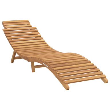 Tuininfurniture Sunlounger met kussen Bruin 198 x 55 x 58,5 cm