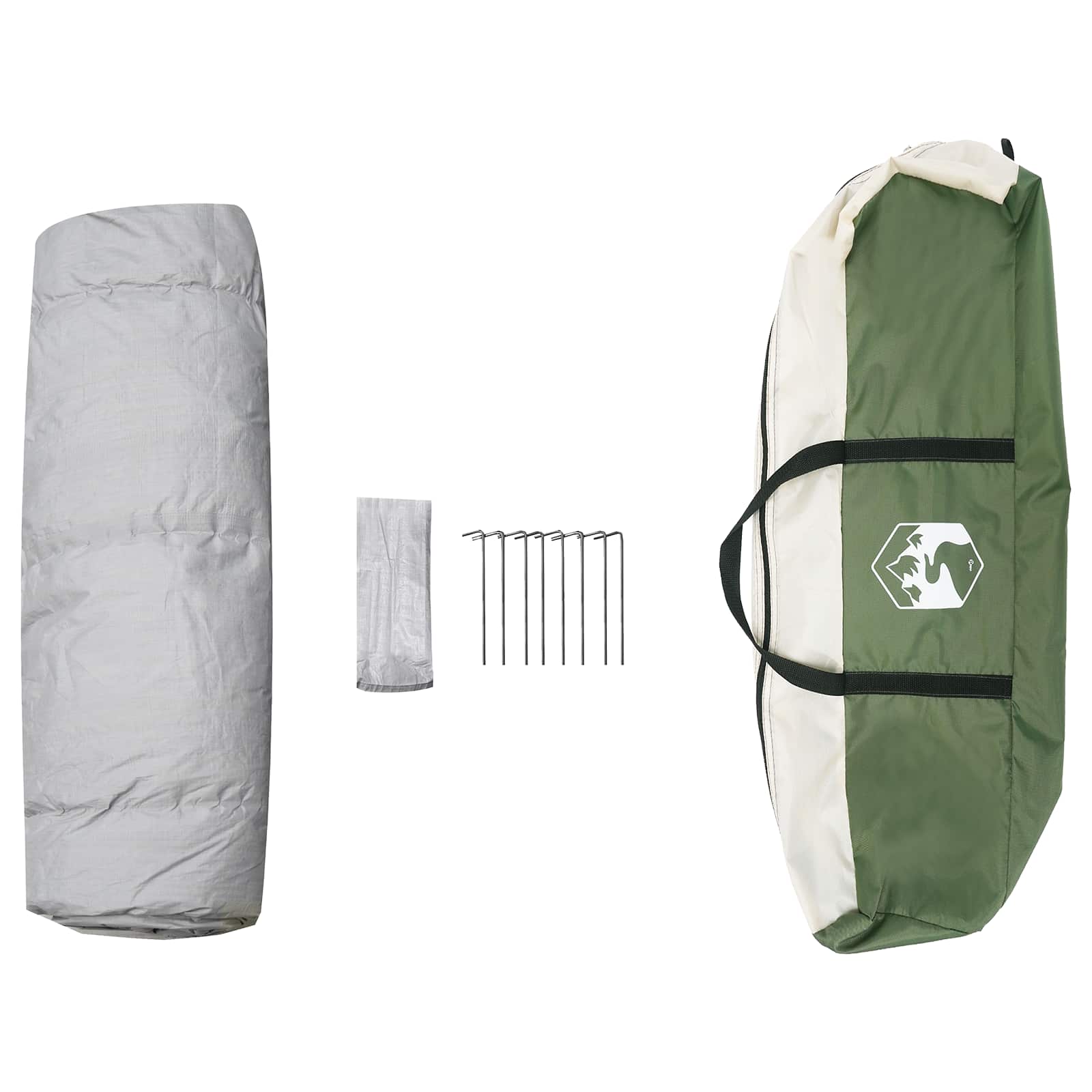 Instant Tent 2-Person Quick-Release Groen 160 x 160 x 227 cm