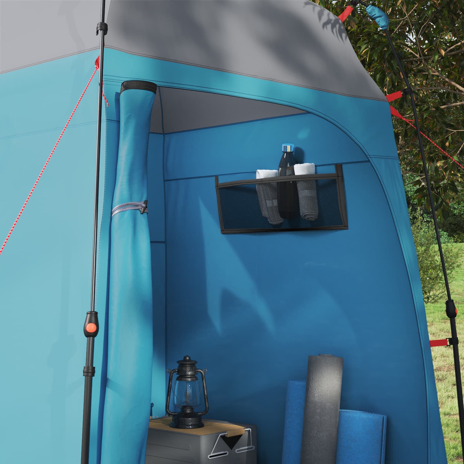 Instant Tent 2-Person Quick-Release Blauw 160 x 160 x 227 cm