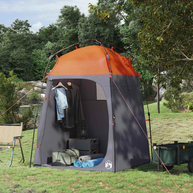 Instant Tent 2-Person Quick-Release met dak Grijs en Oranje