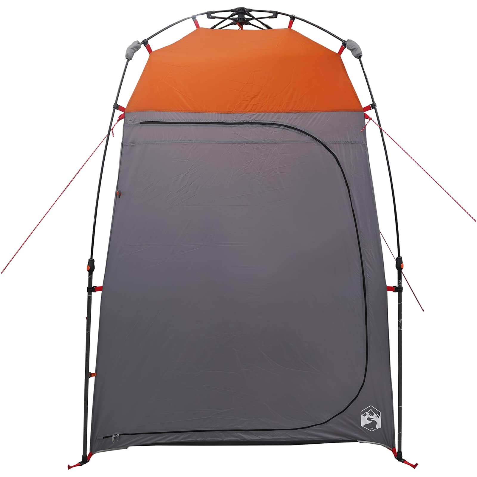 Instant Tent 2-Person Quick-Release met dak Grijs en Oranje