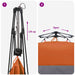 Instant Tent 2-Person Quick-Release met dak Grijs en Oranje