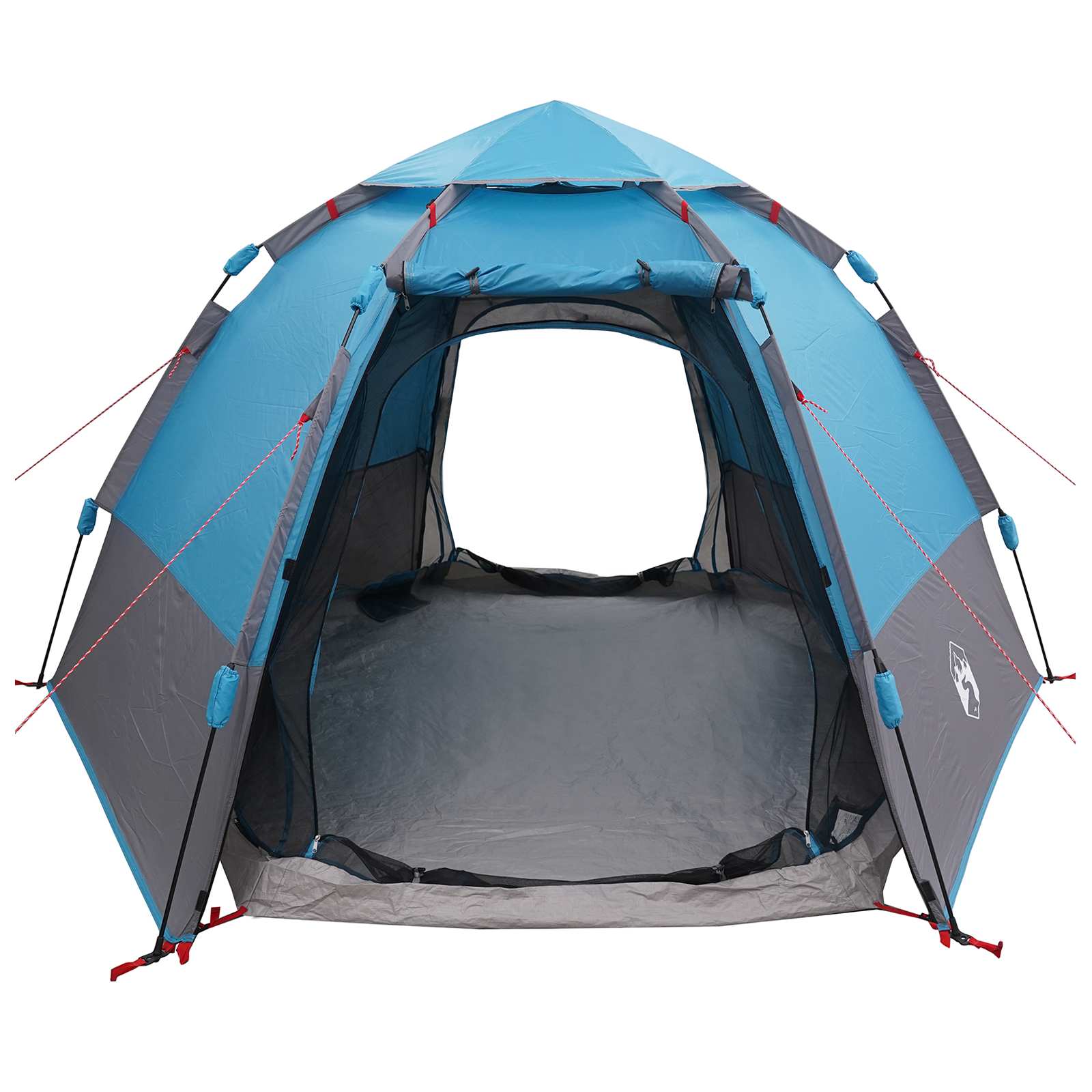 Instant tent met regenhoes voor 4 personen met snelle release