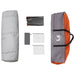 Instant tent met regenhoes voor 4 personen met snelle release