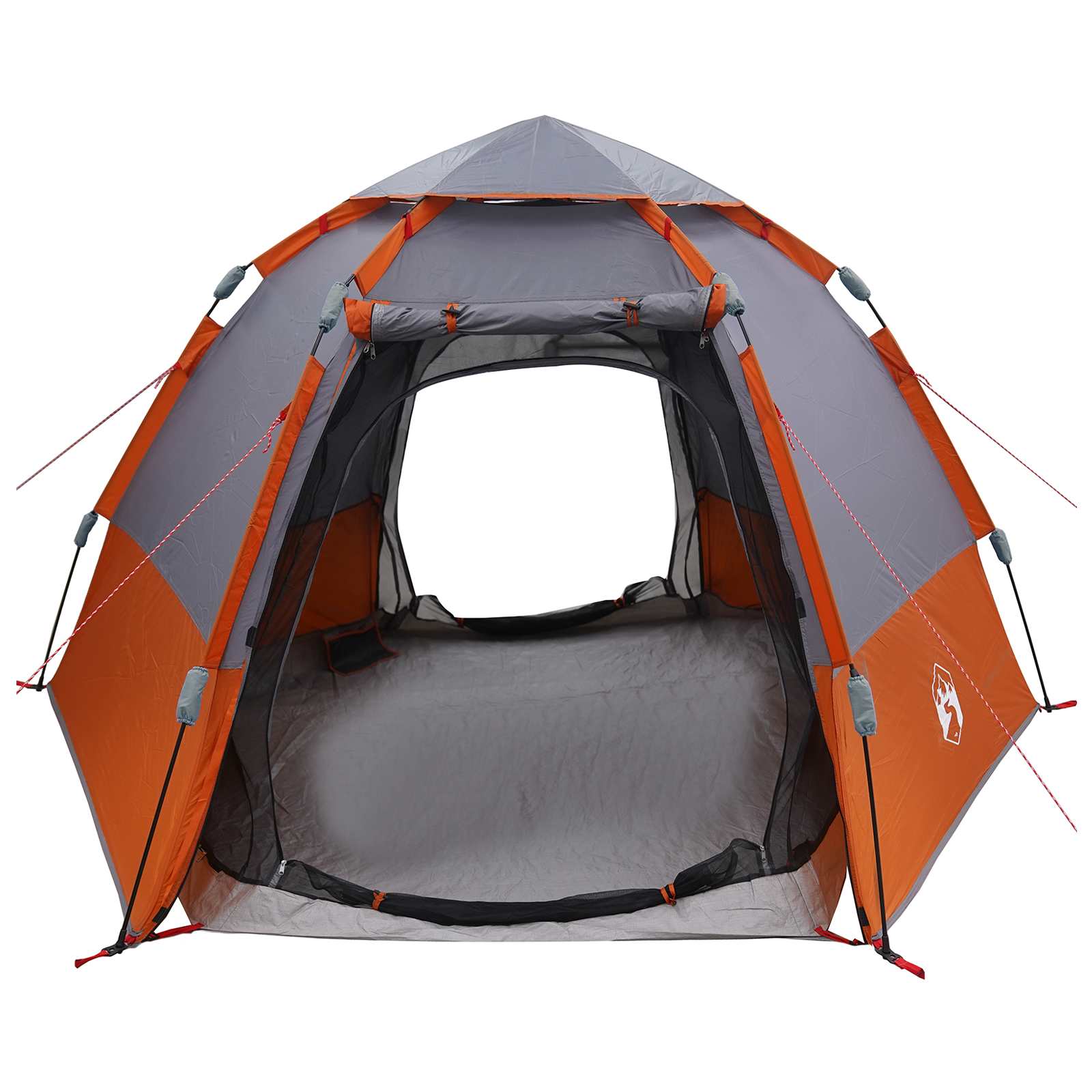 Instant tent met regenhoes voor 4 personen met snelle release