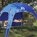 Instant Tent 4-Person Quick-Release Azure Blauw 185T Polyester azuurblauw