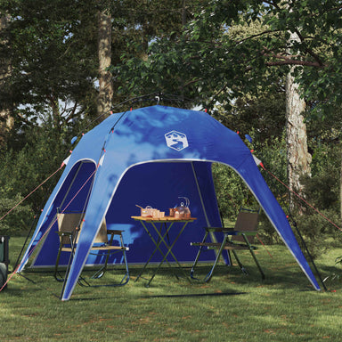 Instant Tent 4-Person Quick-Release Azure Blauw 185T Polyester azuurblauw