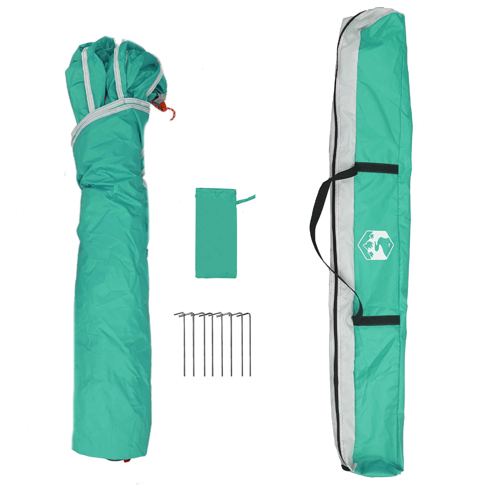 Instant Tent 4-Person Quick-Release Zeegroen 260 x 260 x 197 cm
