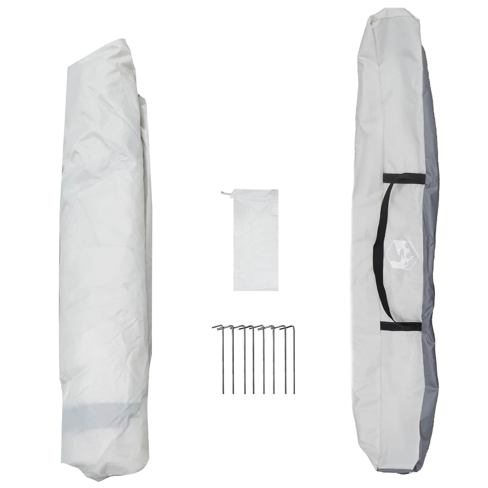 Instant Tent 4-Person Quick-Release Grijs 260 x 260 x 197 cm