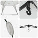 Instant Tent 4-Person Quick-Release Grijs 260 x 260 x 197 cm