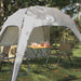 Instant Tent 4-Person Quick-Release Grijs 260 x 260 x 197 cm