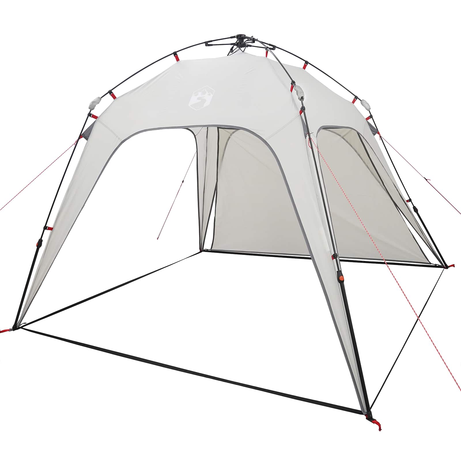 Instant Tent 4-Person Quick-Release Grijs 260 x 260 x 197 cm