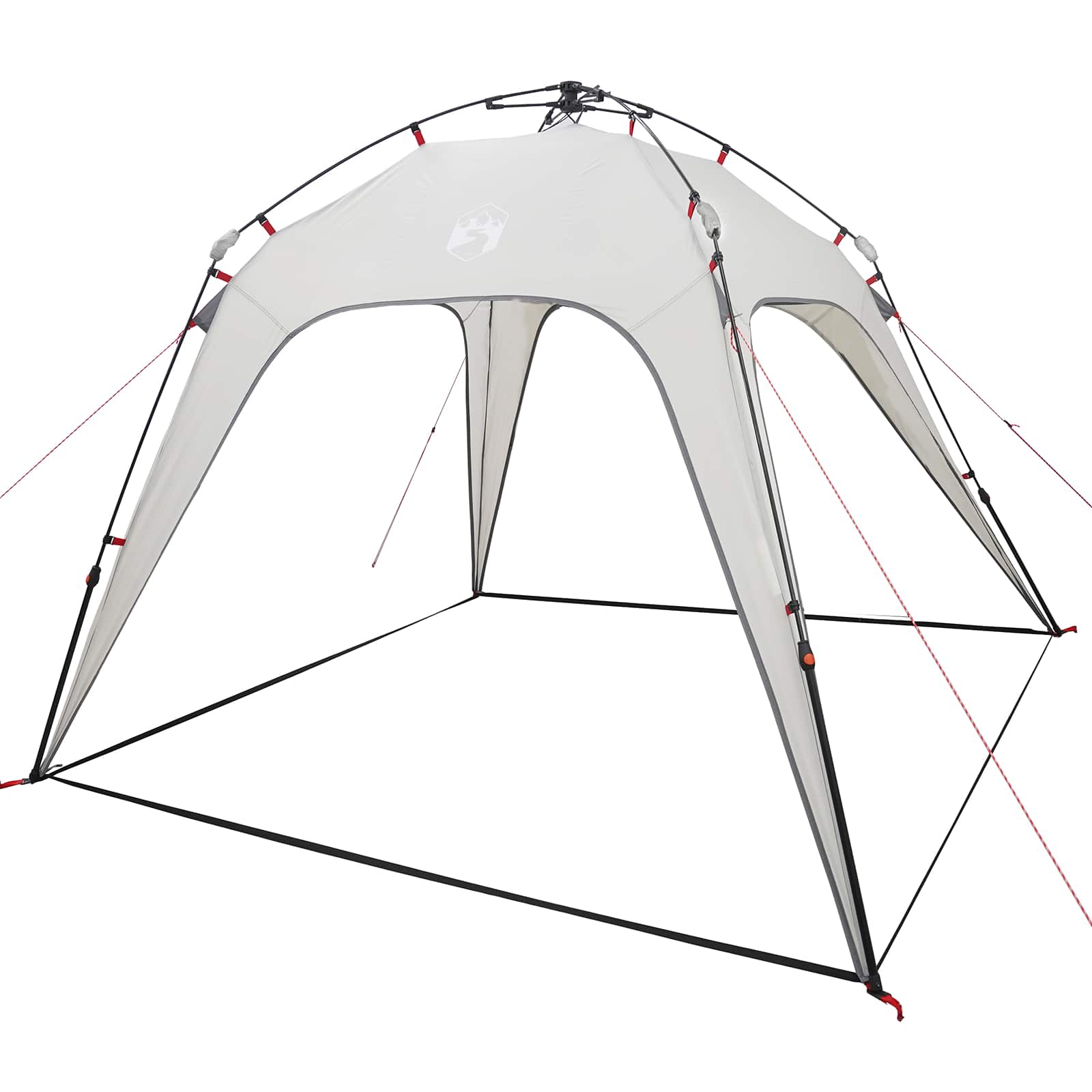 Instant Tent 4-Person Quick-Release Grijs 260 x 260 x 197 cm