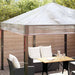 Gazebo Dekking Vervanging Doorzichtig 300 x 300 x 26 cm PVC