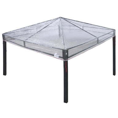 Gazebo Dekking Vervanging Doorzichtig 300 x 300 x 26 cm PVC