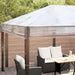 Gazebo Dekking Vervanging Doorzichtig 400 x 300 x 32 cm PVC