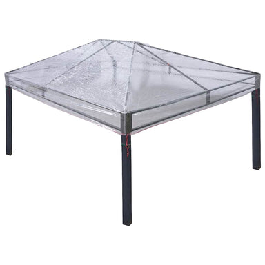 Gazebo Dekking Vervanging Doorzichtig 400 x 300 x 32 cm PVC