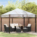 Gazebo Dekking Vervanging 300 x 300 x 26 cm Doorzichtig PVC